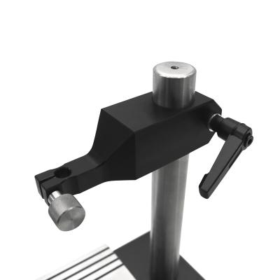 Mini-målebord 80x80 mm med kraftig støbejernsfod med stabil målesøjle